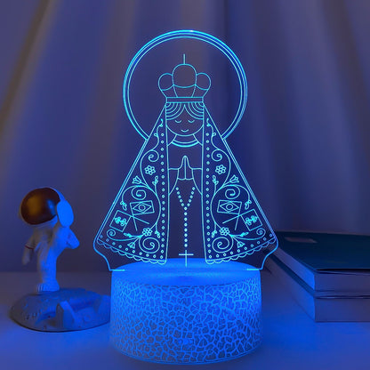 3D Lamp Our Lady of Aparecida