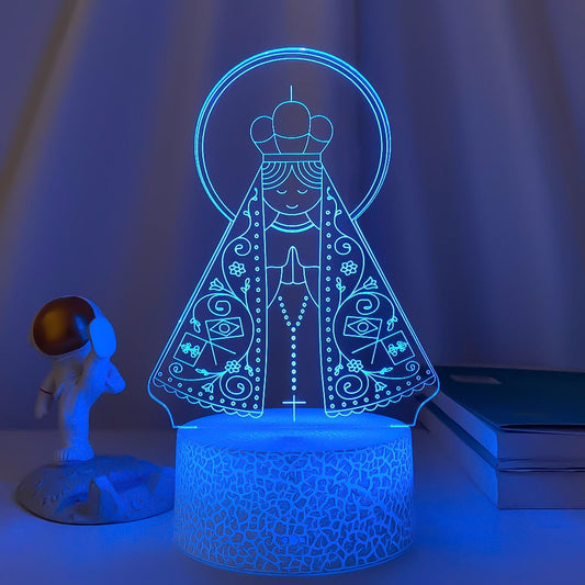 3D Lamp Our Lady of Aparecida