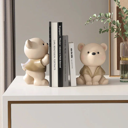Friendly Bear Bookend – 2-Piece Set