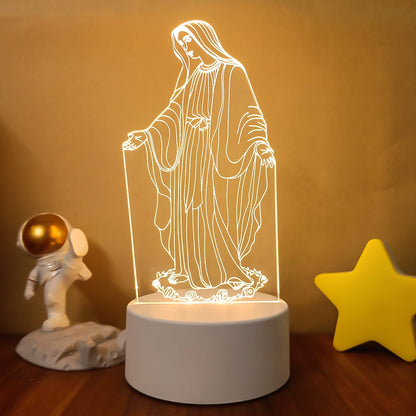 3D Religious Figures Lamp
