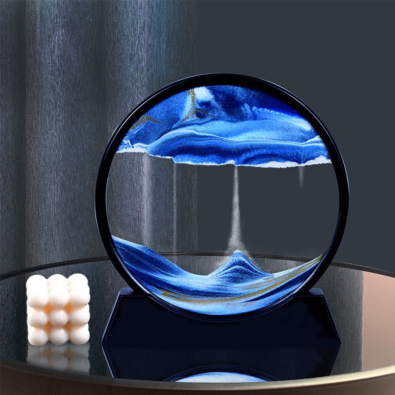 Creative 3D Sand Hourglass