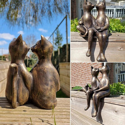Couple of Cats in Love