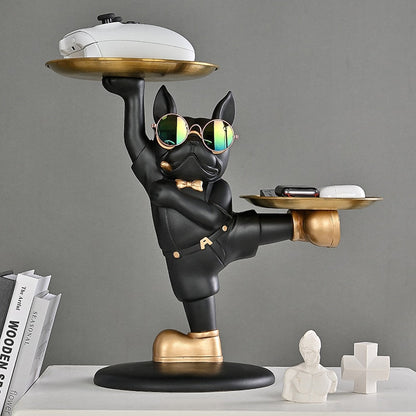 Bulldog Butler KungFu Double Tray