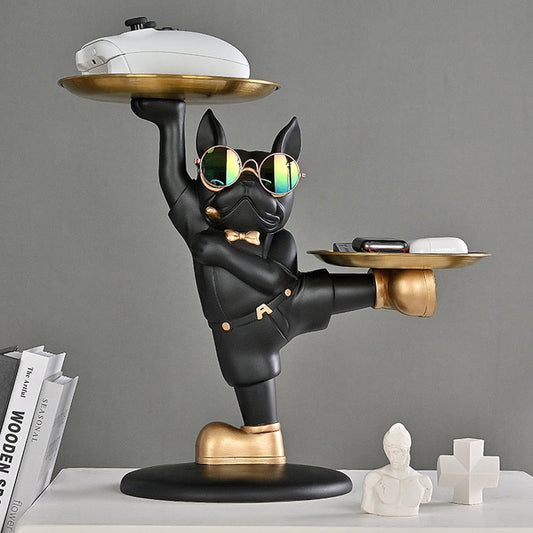 Bulldog Butler KungFu Double Tray