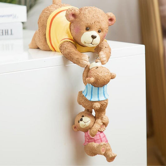 Bear Family Figurines 3 Pieces