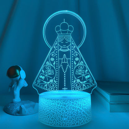 3D Lamp Our Lady of Aparecida