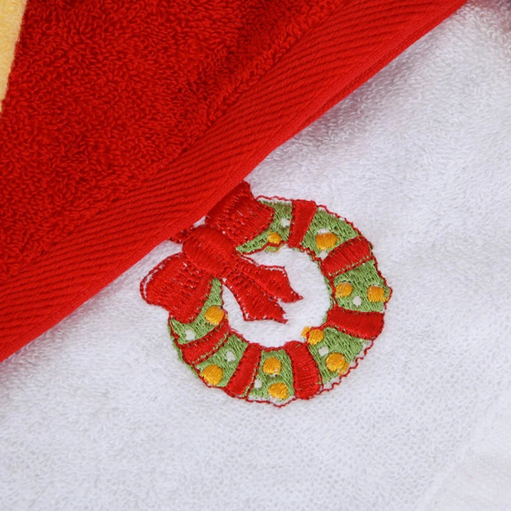 Embroidered Christmas Towel Kit