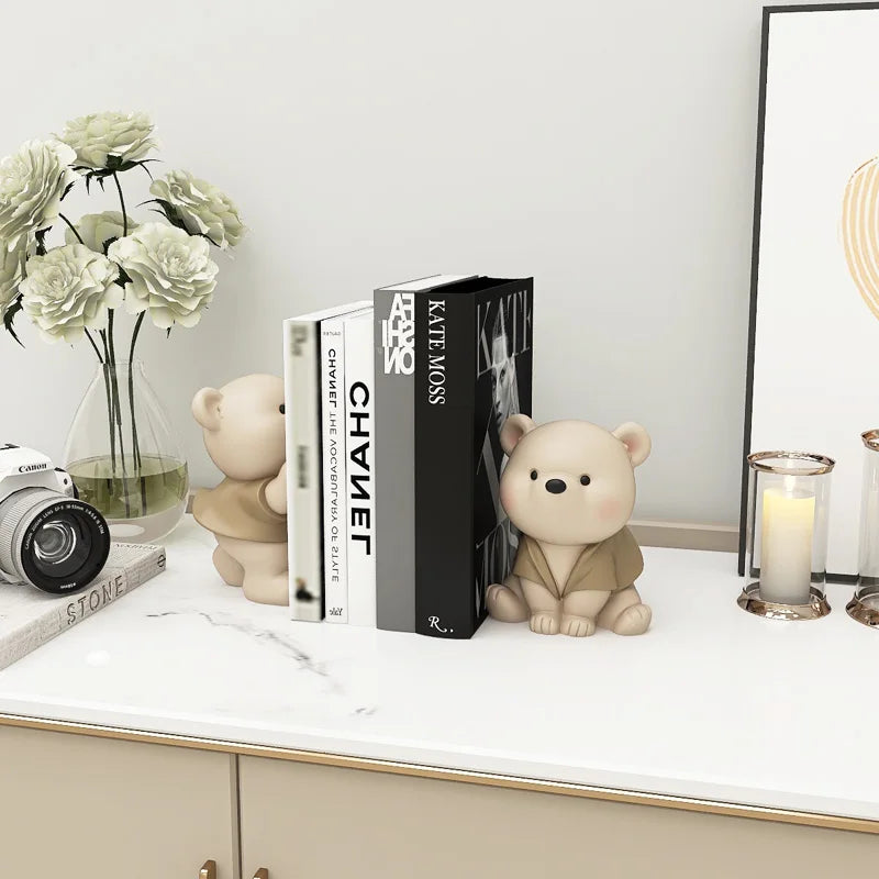 Friendly Bear Bookend – 2-Piece Set