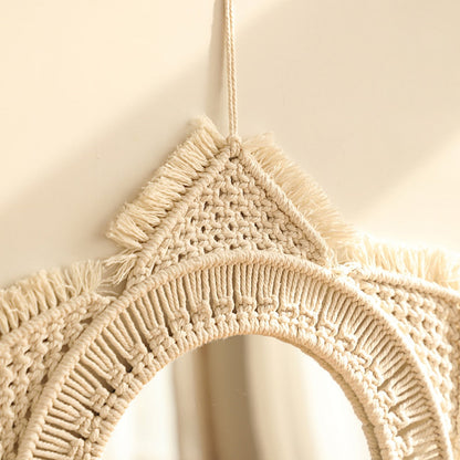 Macramé Mirror Boho Decor