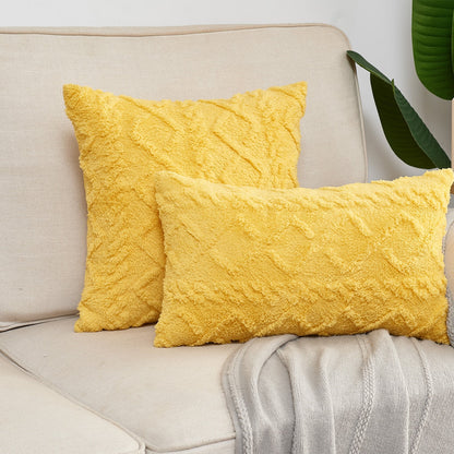 Plush Pillow Cover