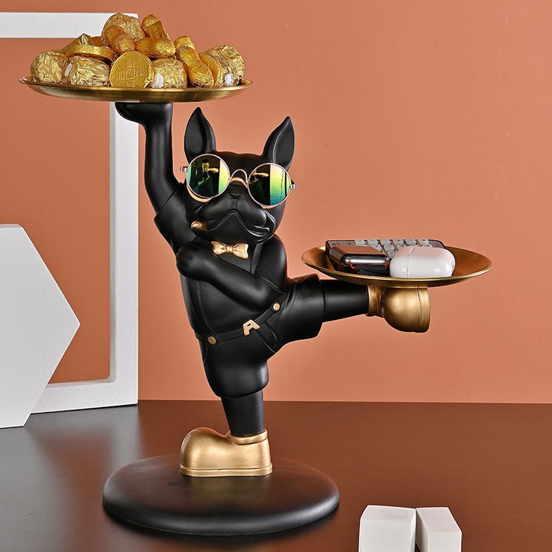 Bulldog Butler KungFu Double Tray