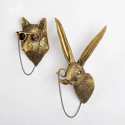 Stylish Golden Wall Animals – Special Edition