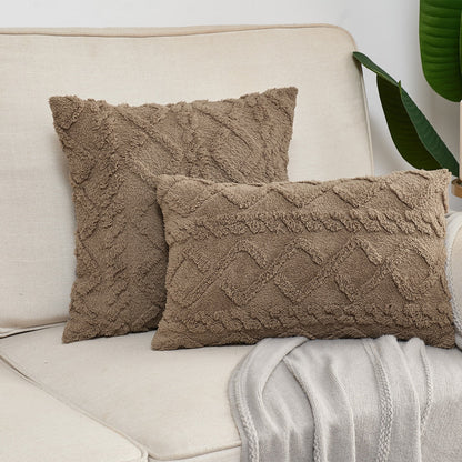 Plush Pillow Cover