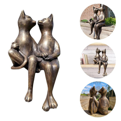 Couple of Cats in Love
