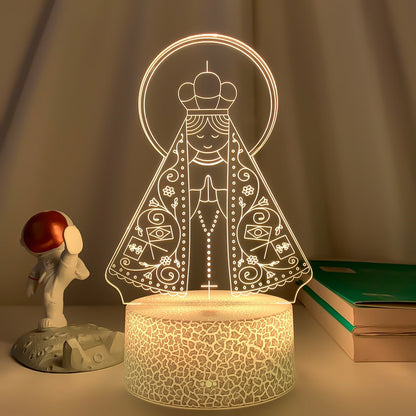 3D Lamp Our Lady of Aparecida