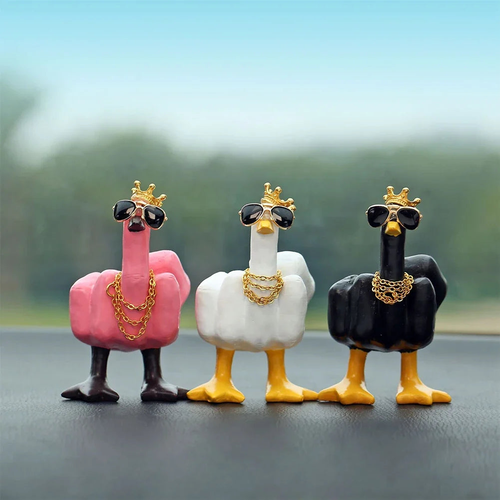 Duck Finger Figurine