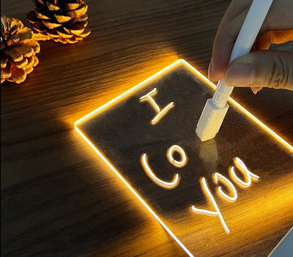 Illuminated Note Board