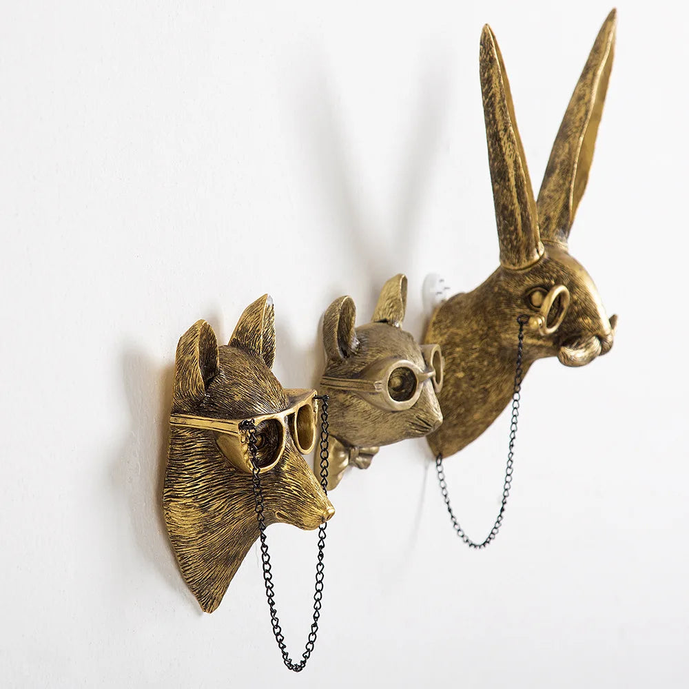 Stylish Golden Wall Animals – Special Edition