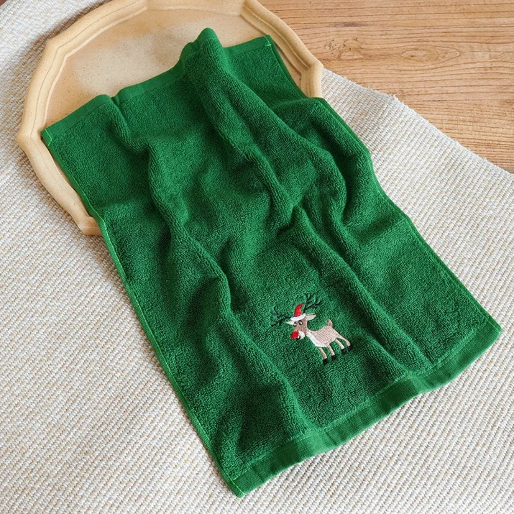 Embroidered Christmas Towel Kit