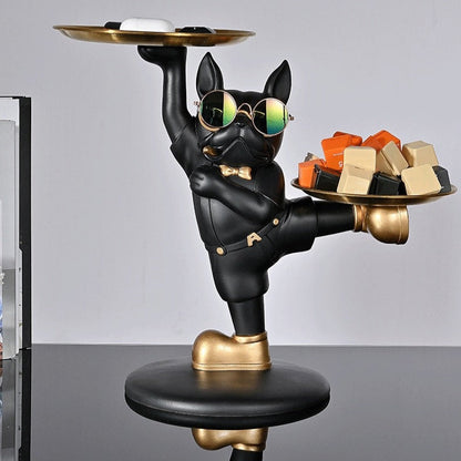 Bulldog Butler KungFu Double Tray