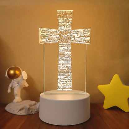 3D Religious Figures Lamp