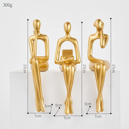 3-piece Abstract Decoration Kit