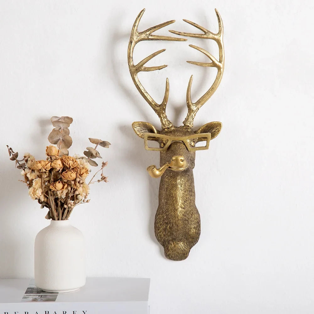 Stylish Golden Wall Animals – Special Edition