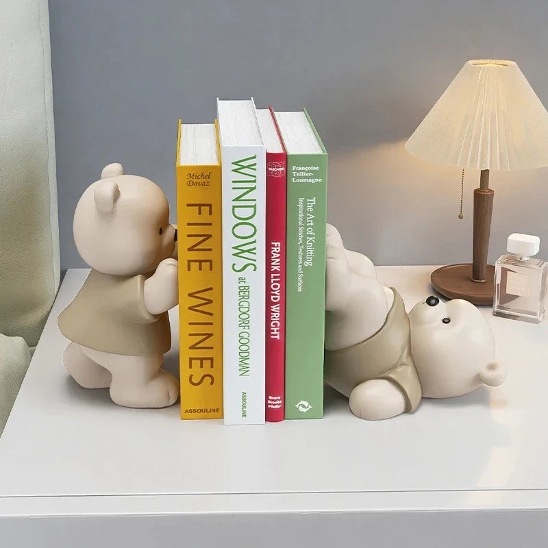 Friendly Bear Bookend – 2-Piece Set