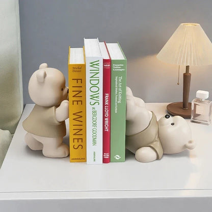Friendly Bear Bookend – 2-Piece Set