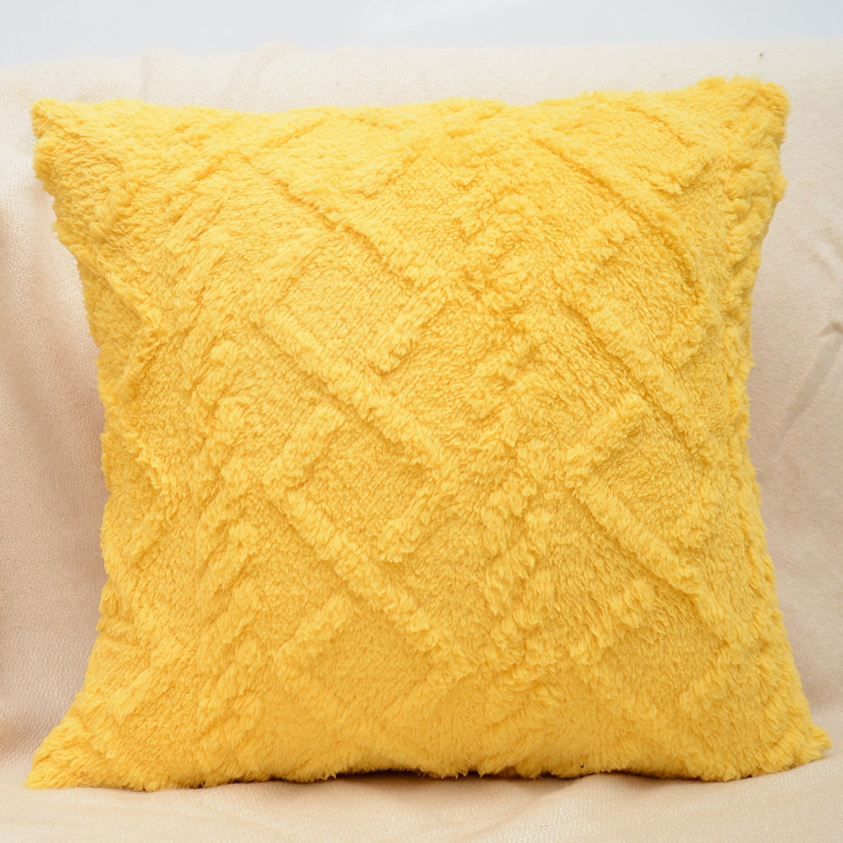 Plush Pillow Cover