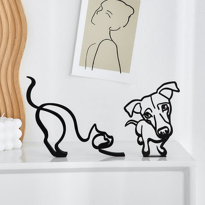Inseparable Companions Sculptures