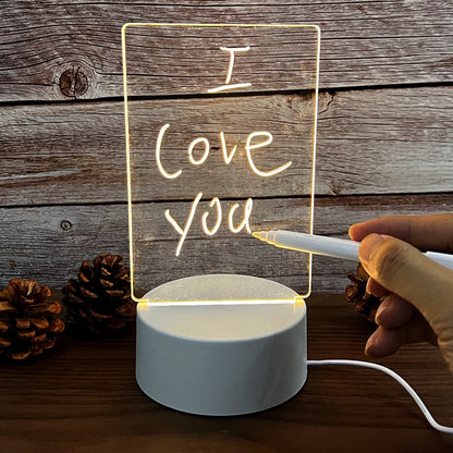 Illuminated Note Board