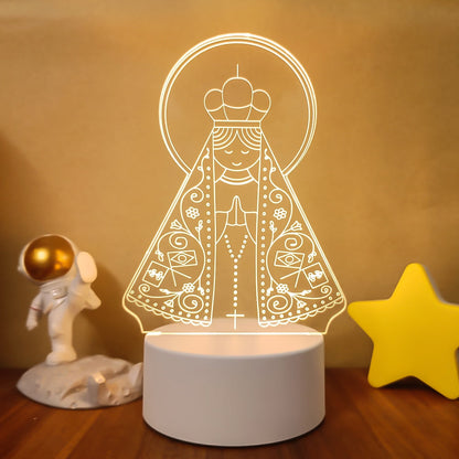 3D Religious Figures Lamp