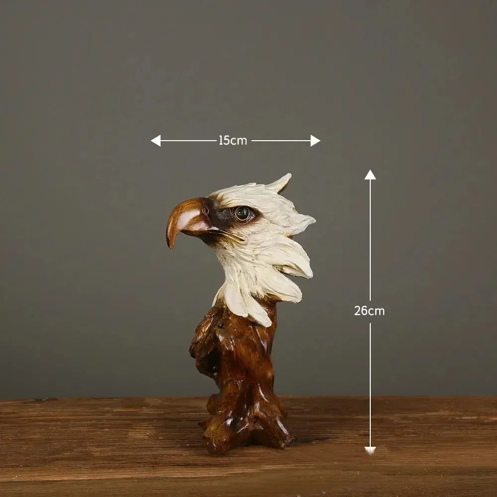 Wild Animal Head Figurines
