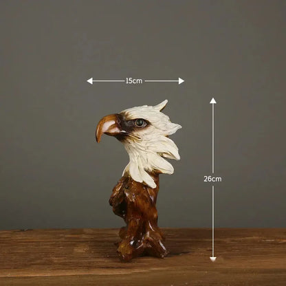 Wild Animal Head Figurines