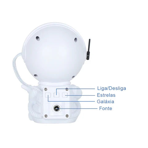 Astronaut Galaxy Projector